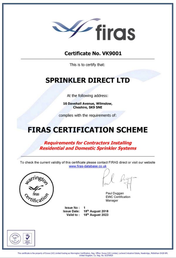 FIRAS Certification